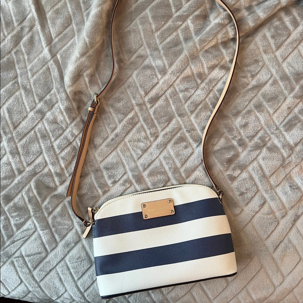 Kate Spade New York striped Crossbody